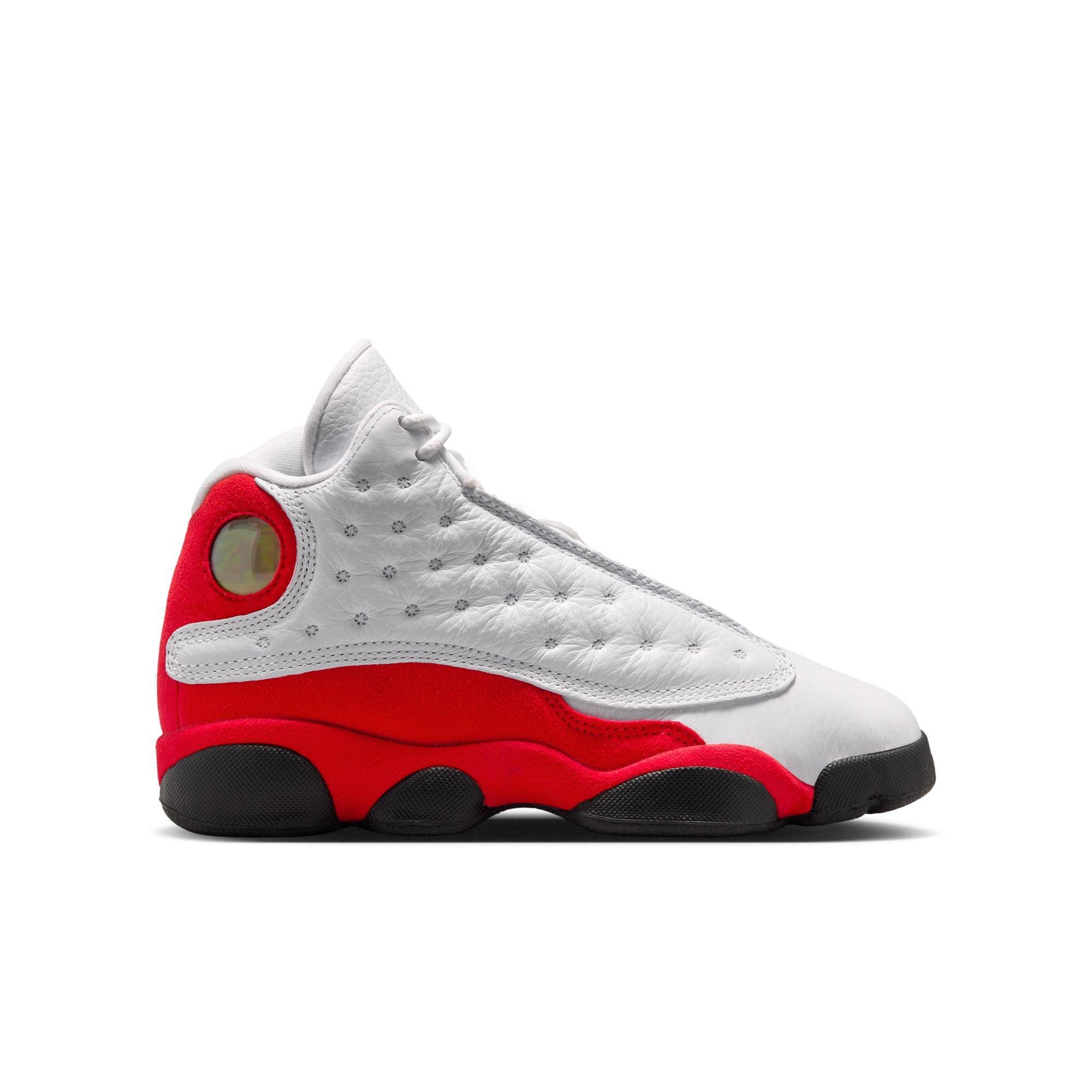 Jordan 13 Retro "True Red" Grade School Kids' Shoe - WHITE/BLACK/TRUE RED